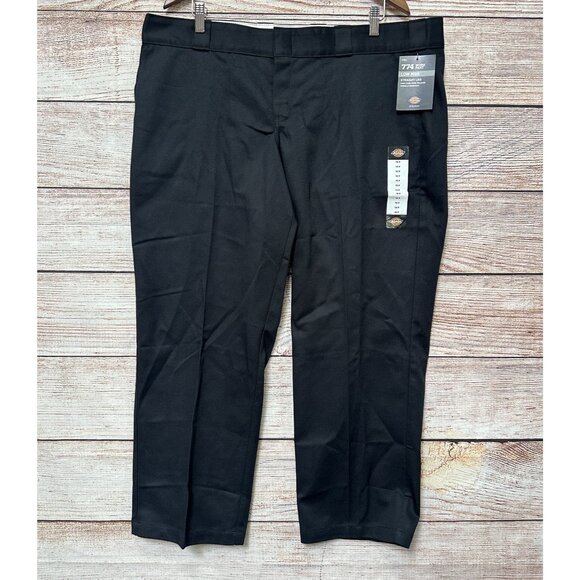 Dickies Pants - Dickies Women's 774 Work Uniform Pants Black 18P Low Rise Straight Leg